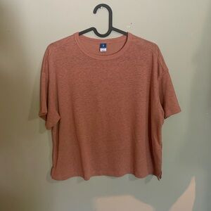 Old Navy Pink Oversized Tee XS
